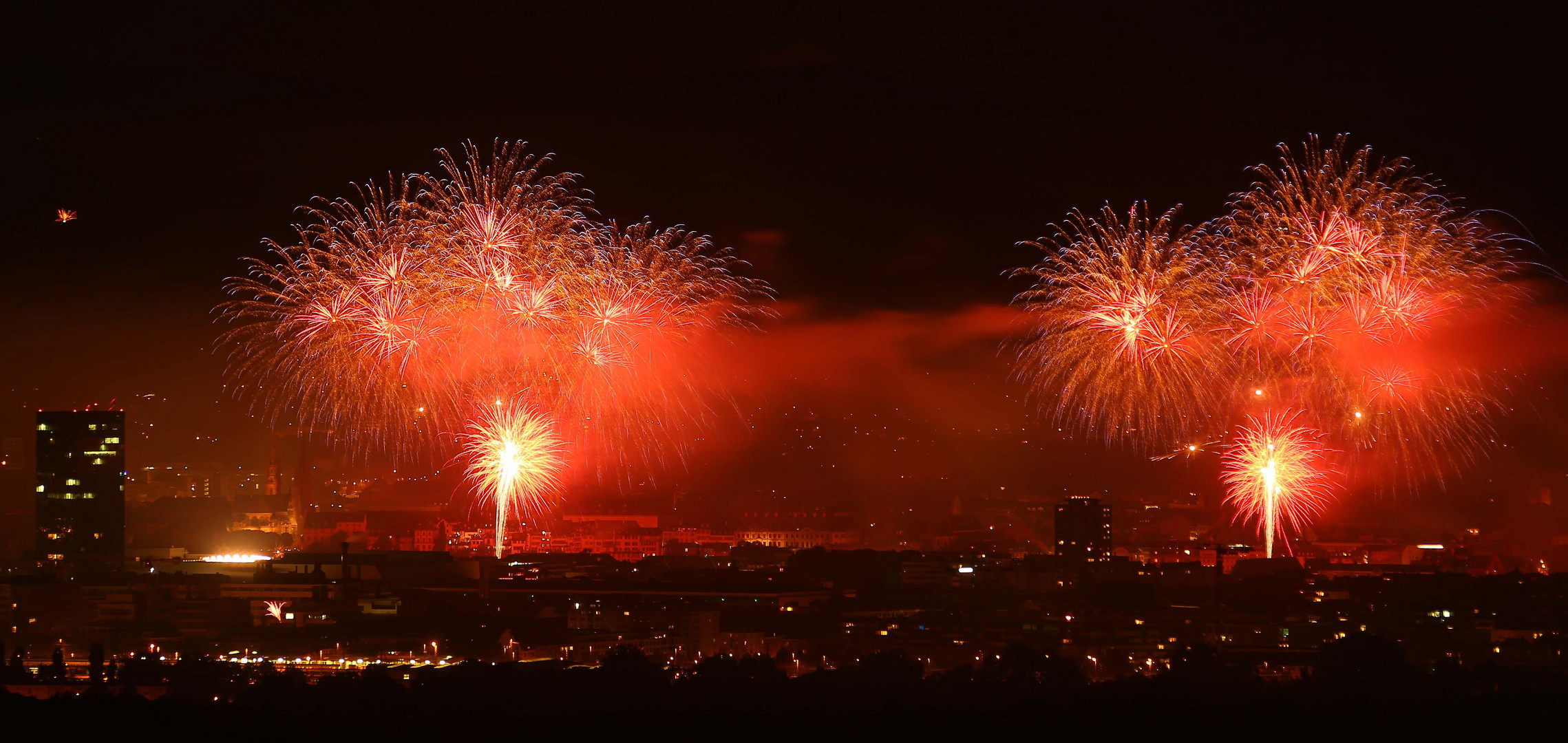 Feuerwerk Basel 2016