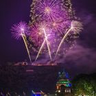 Feuerwerk bei Rhein in Flammen in Koblenz