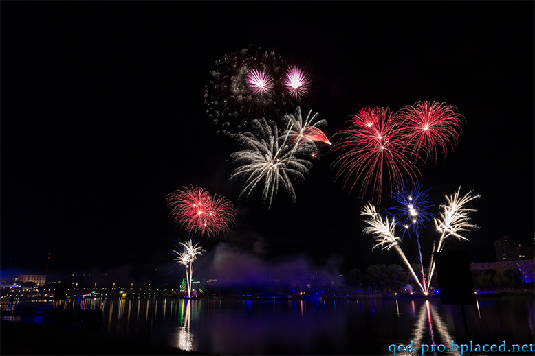 Feuerwerk beim Brucknerfest 2013 Linz