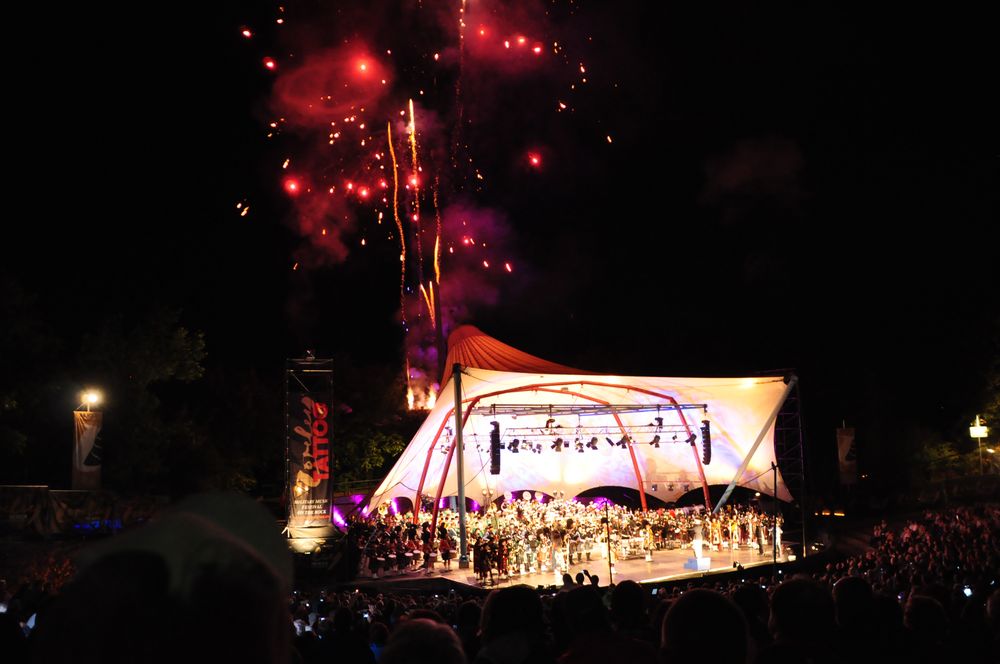 Feuerwerk beim Finale - Loreley Tattoo 2012