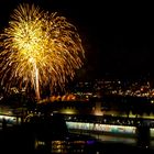 Feuerwerk beim Hafenfest in Hamburg