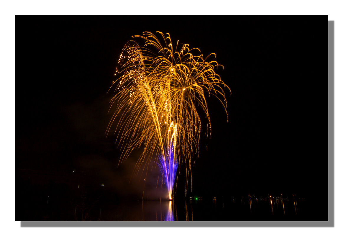 Feuerwerk beim Herbstvolksfest Nürnberg