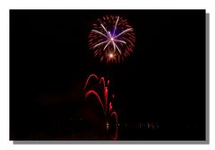 Feuerwerk beim Herbstvolksfest Nürnberg 2