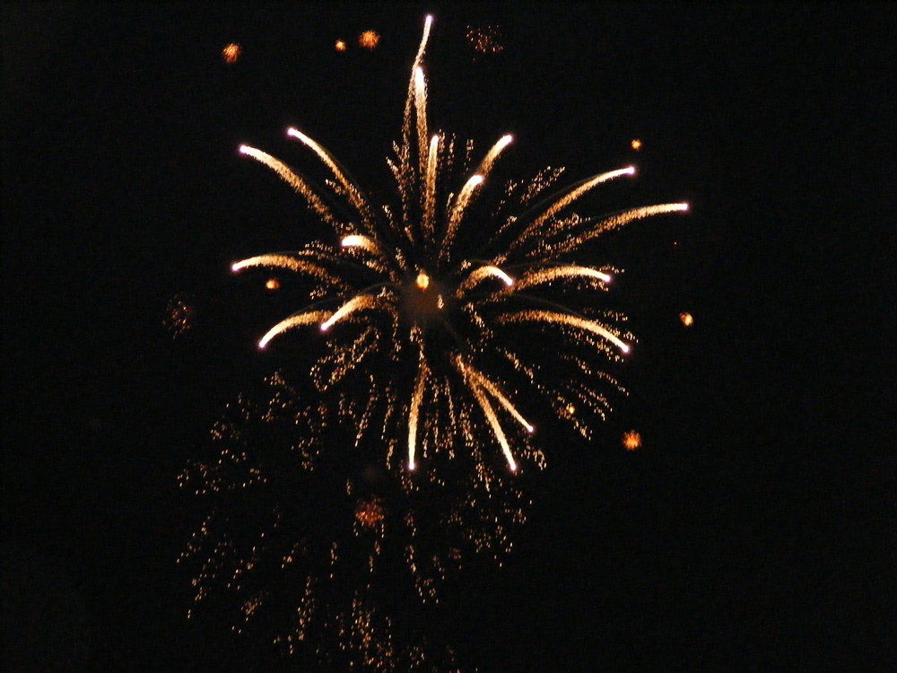 Feuerwerk beim Kanalfestival Datteln-2008