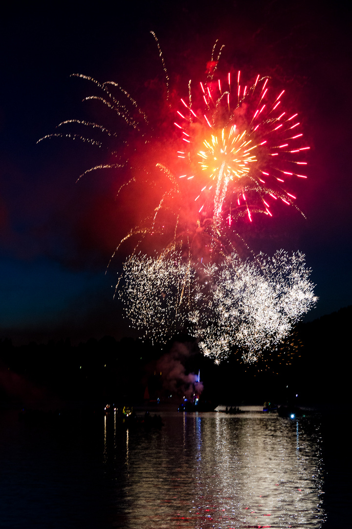 Feuerwerk beim Lichterfest