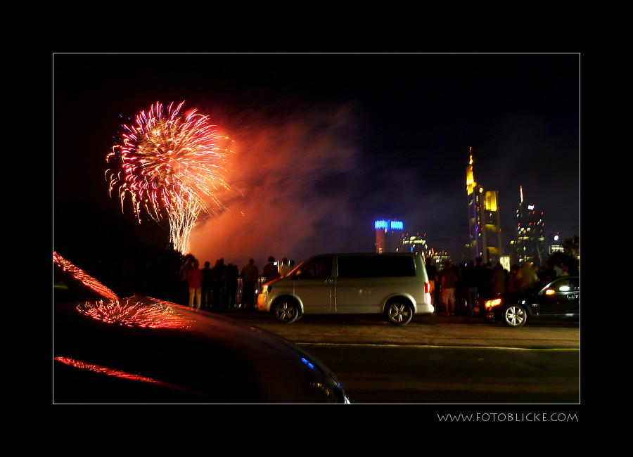 Feuerwerk beim Mainuferfest