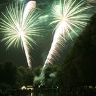 Feuerwerk beim Randevouz im Stadtpark