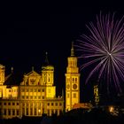 Feuerwerk beim Rathaus