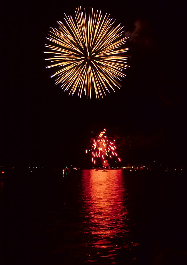 Feuerwerk beim Tegernseer Seefest (4)