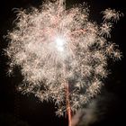 Feuerwerk beim Volksfest Feldkirchen