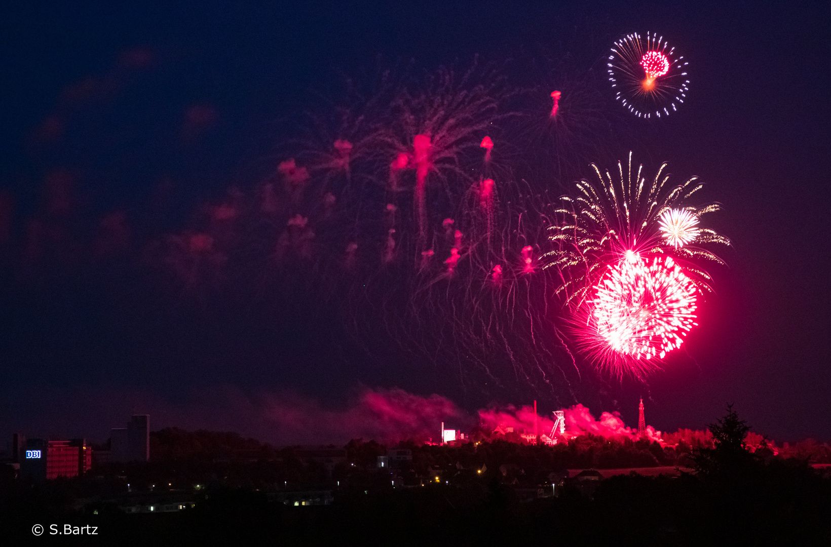 Feuerwerk - Bergstadtfest 02