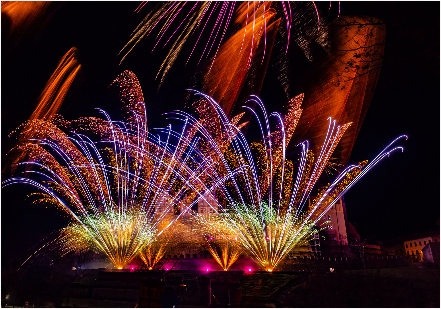 Feuerwerk Bernburg