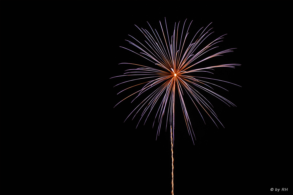 Feuerwerk "Bingefest"