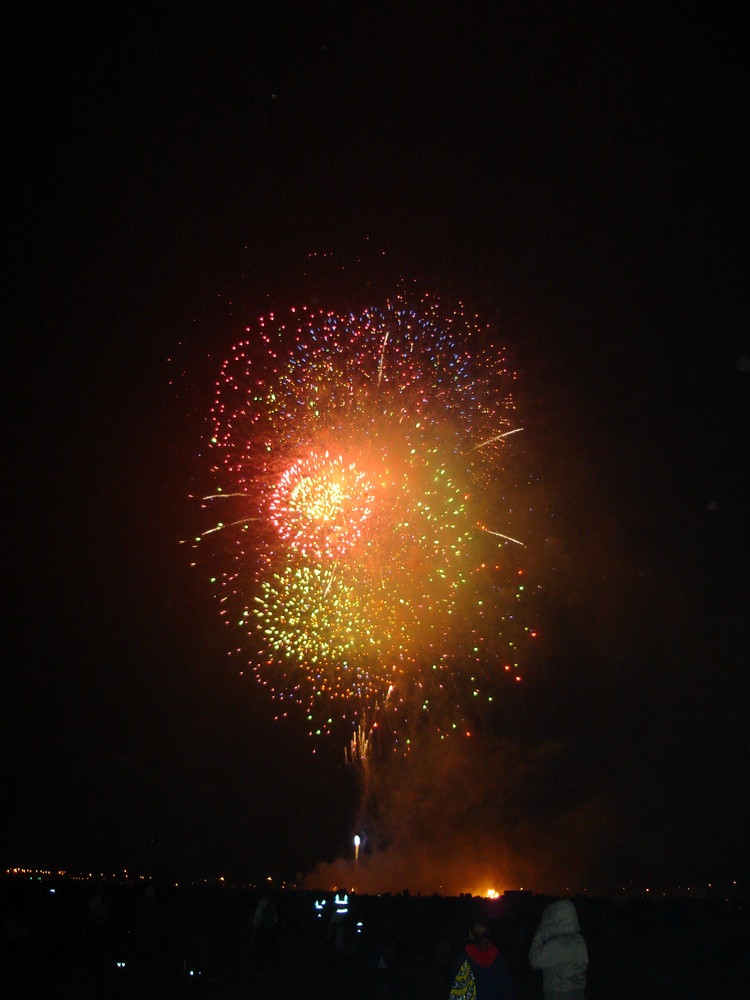 Feuerwerk Blackheath Hill heute abend