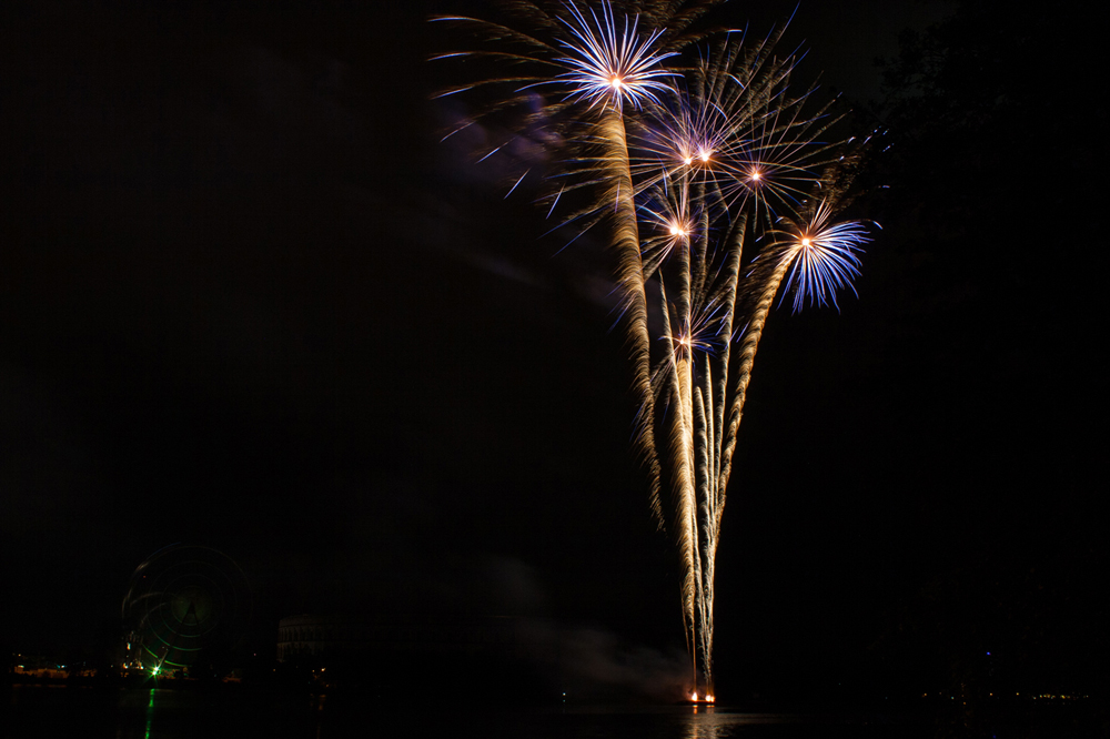 Feuerwerk Blaue Nacht 2014