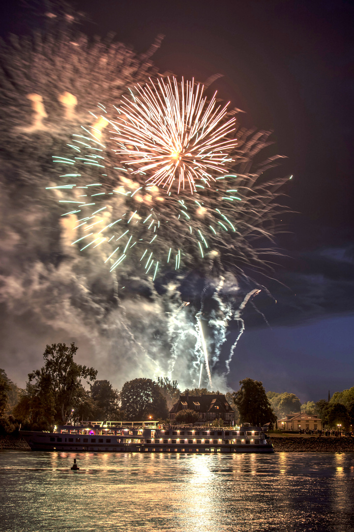 Feuerwerk Bretzelfest in Speyer