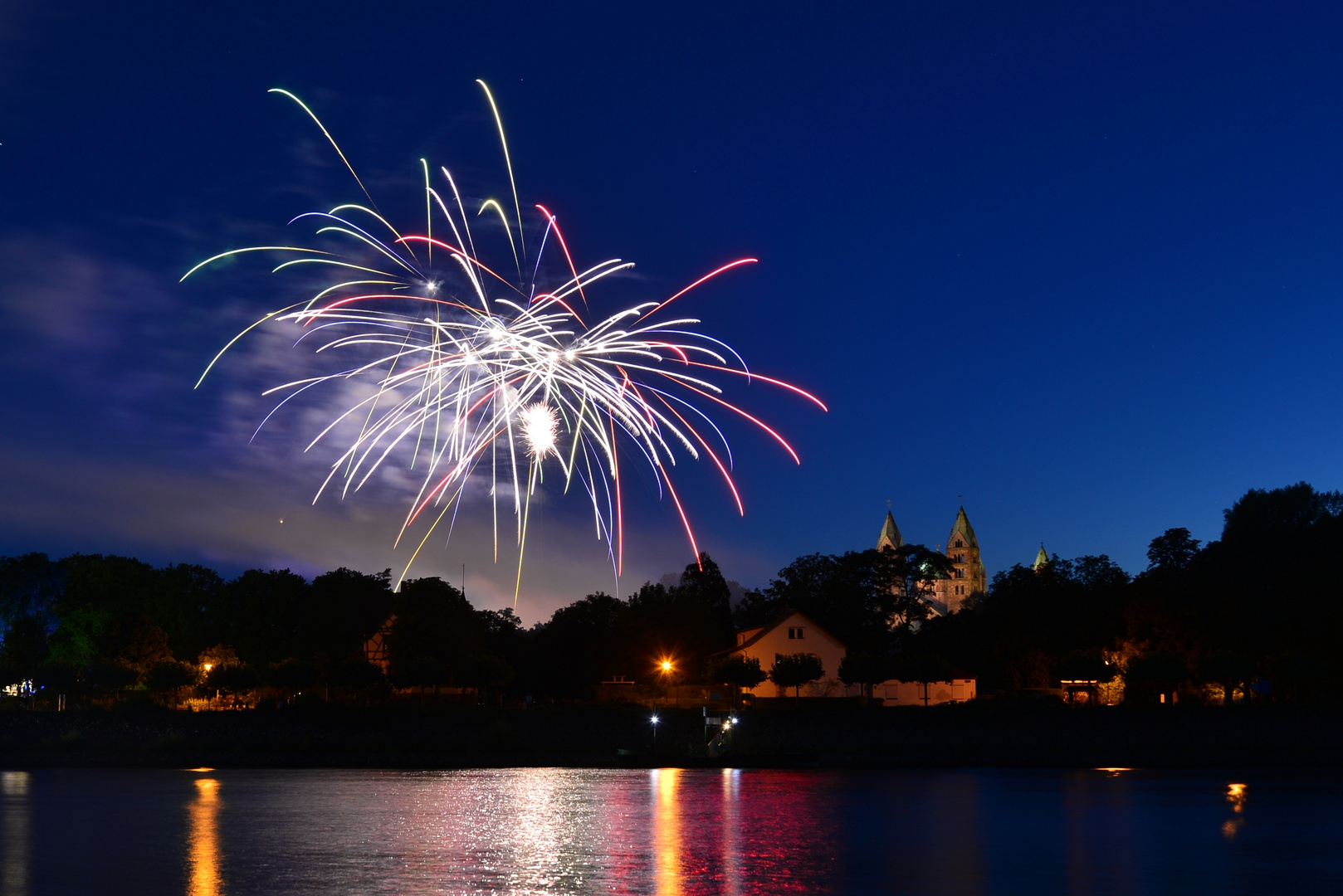 Feuerwerk Brezelfest Speyer 2022