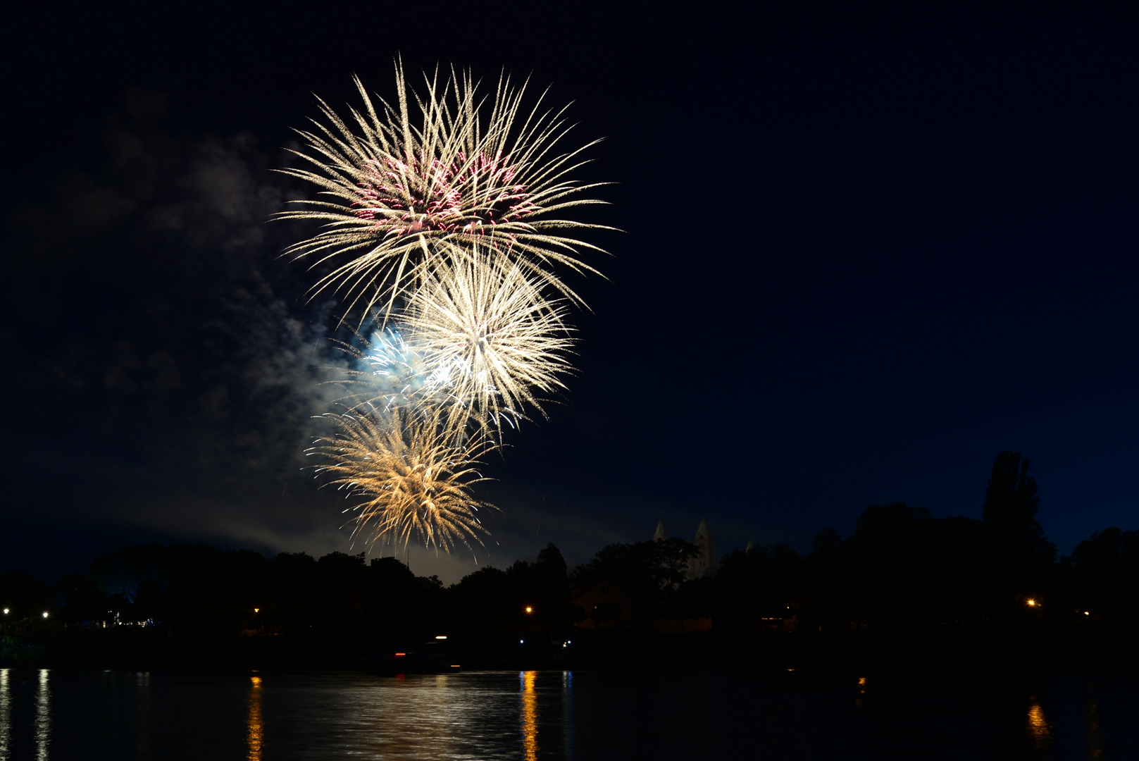 Feuerwerk Brezelfest Speyer 2022