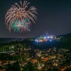 Feuerwerk Burgfest Königstein