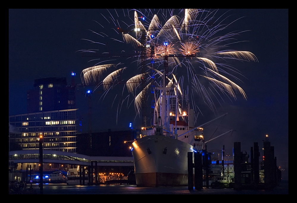 Feuerwerk...