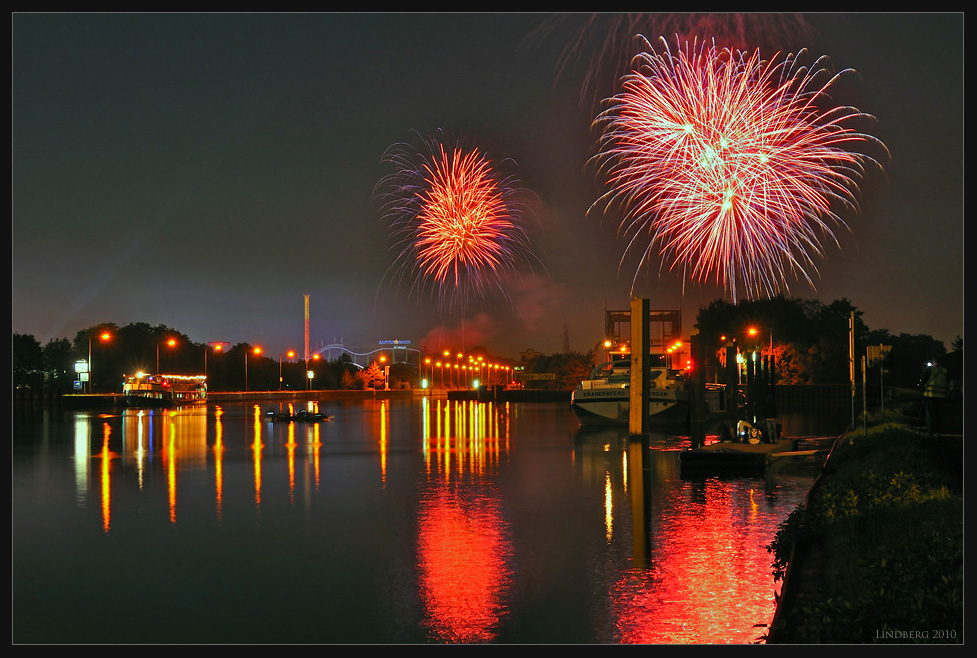 Feuerwerk Cranger Kirmes 2010, 2