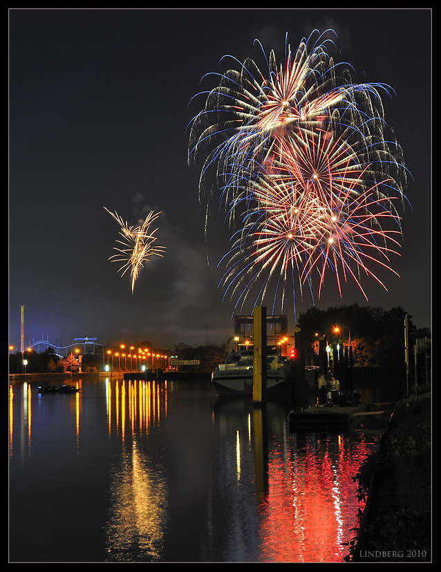 Feuerwerk Cranger Kirmes, 2010, 4