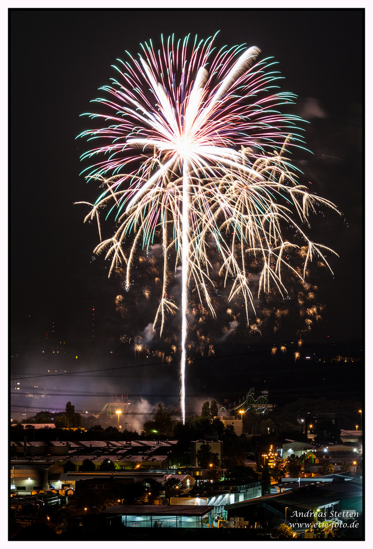 Feuerwerk Cranger Kirmes 2016