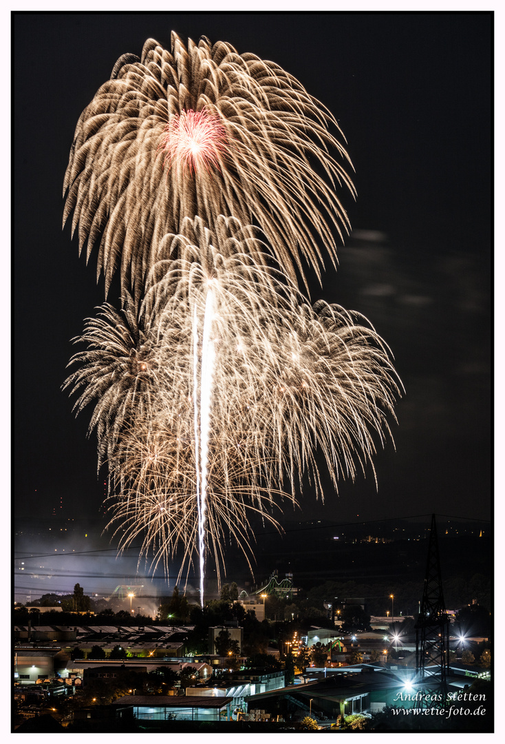 Feuerwerk Cranger Kirmes 2016