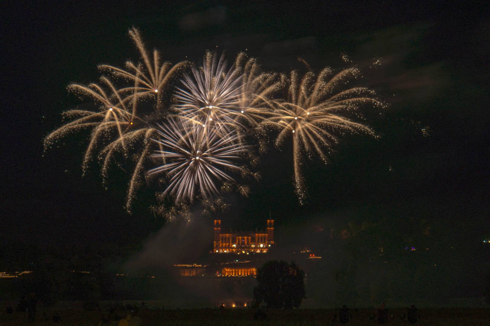 Feuerwerk Dresdner Schlössernacht 2015