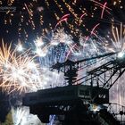 Feuerwerk Ferropolis