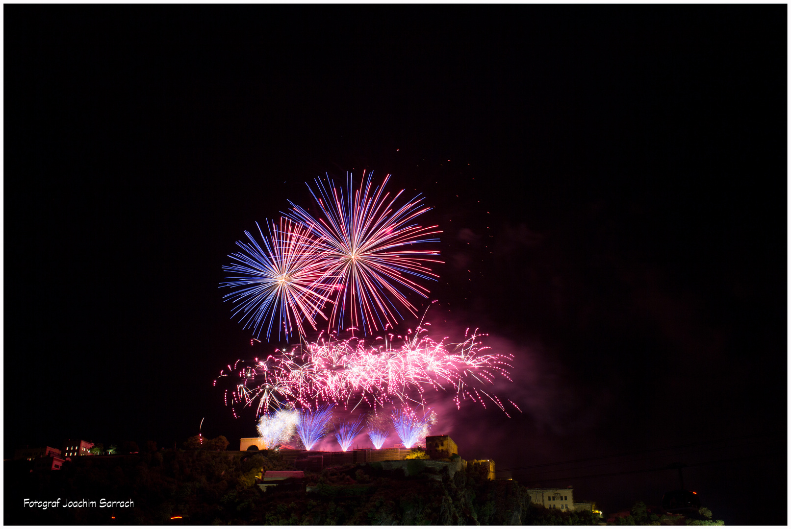 Feuerwerk Festung Ehrenbreitstein Koblenz