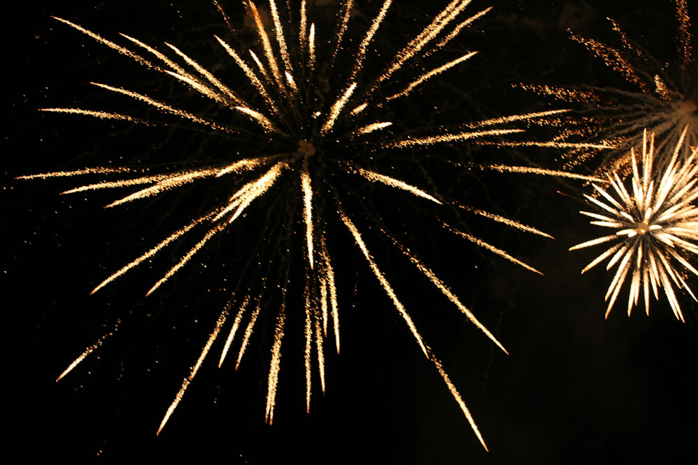 Feuerwerk Frankfurt am Main - Wolkenkratzerfestival