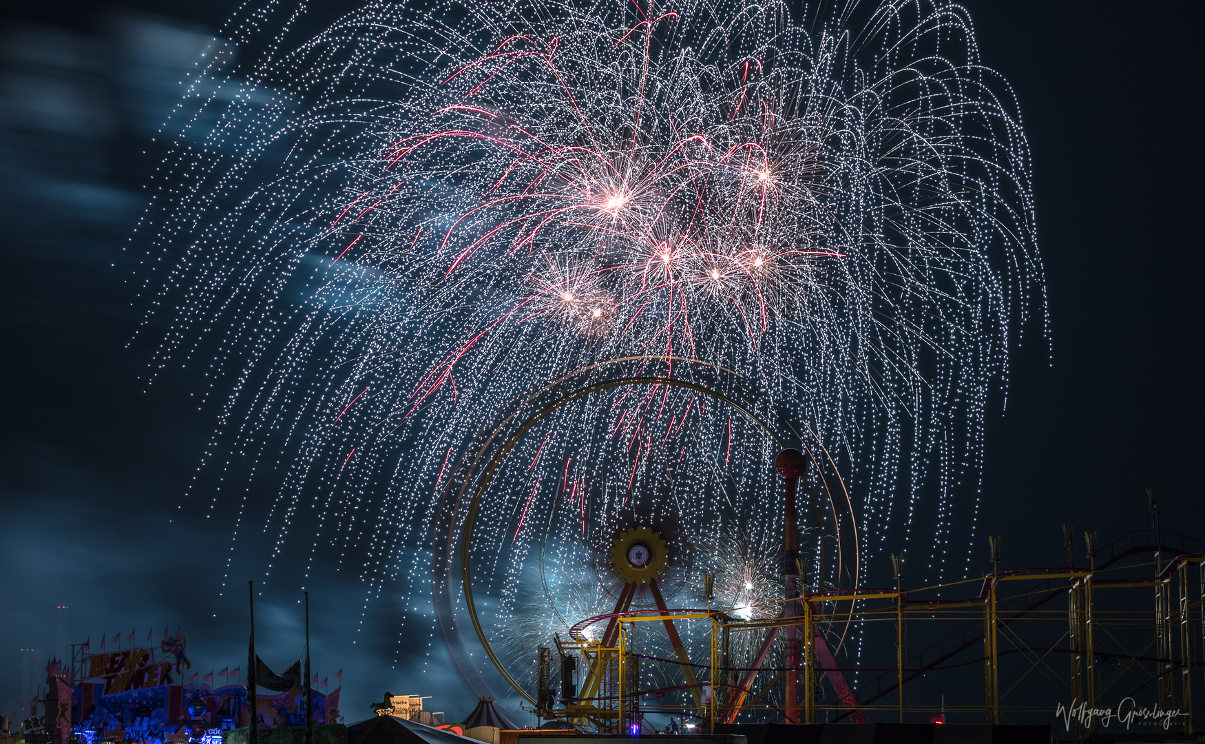 Feuerwerk Frühhlingsfest München