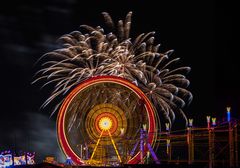 Feuerwerk Frühlingsfest München