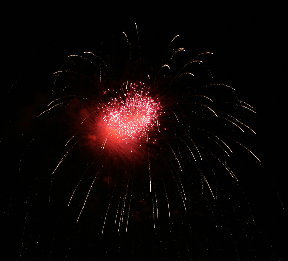 Feuerwerk für Verliebte