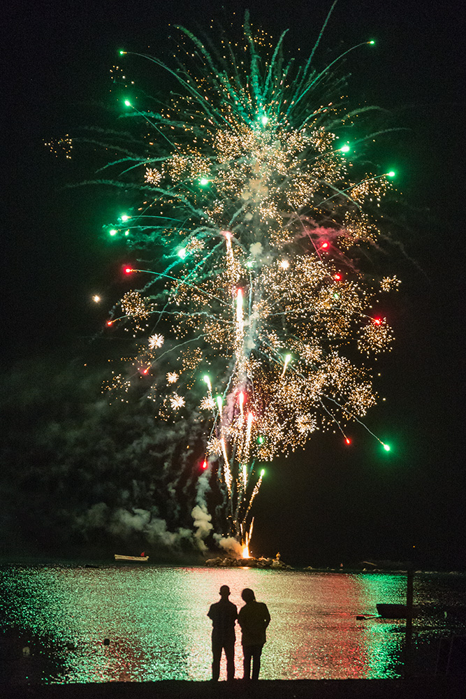 Feuerwerk für zwei