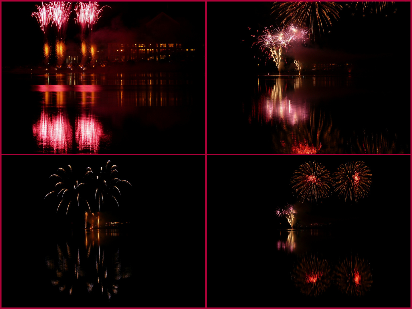 Feuerwerk Geburtstag von König Ludwig