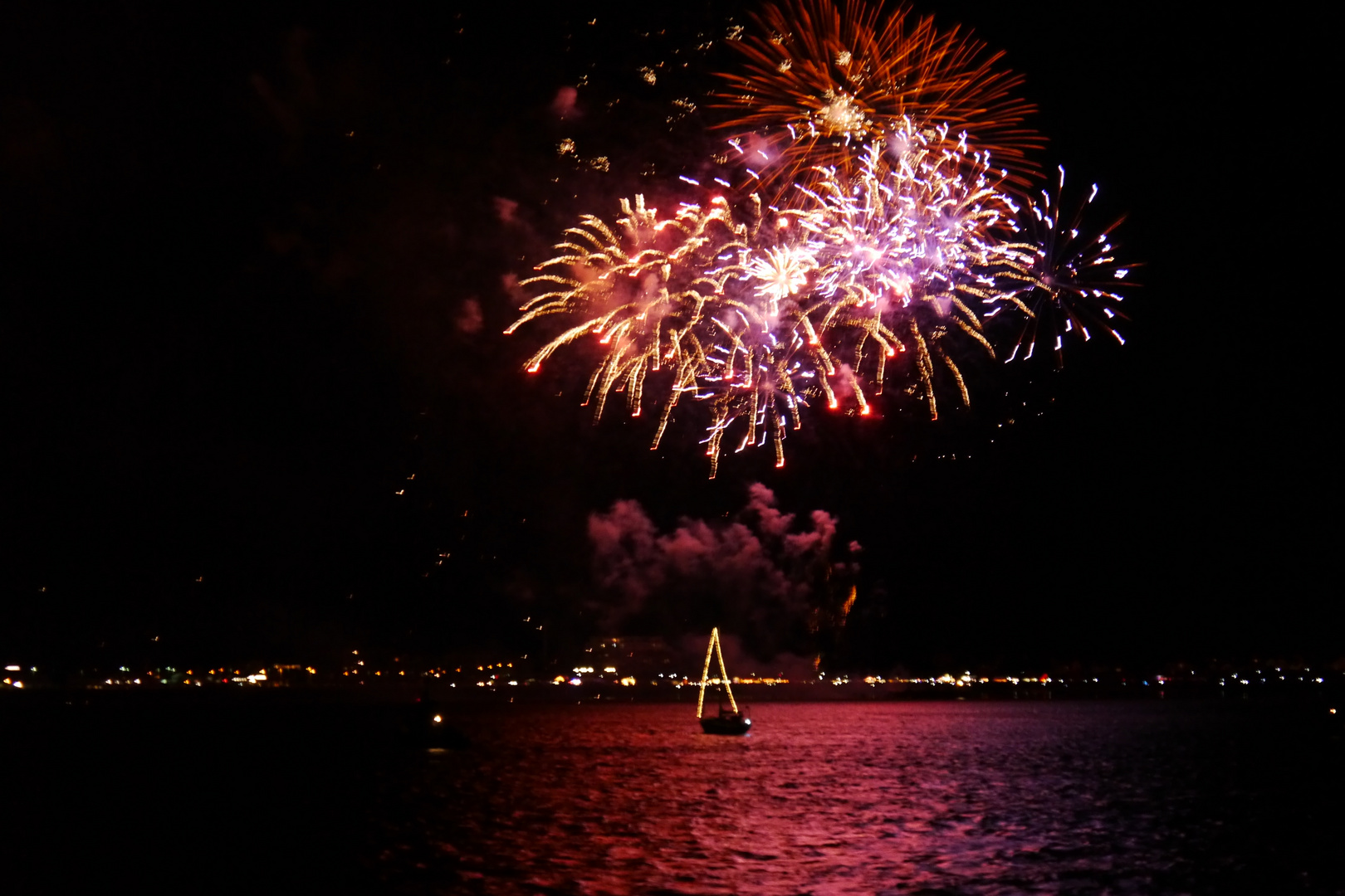 Feuerwerk Grimmershörnbucht