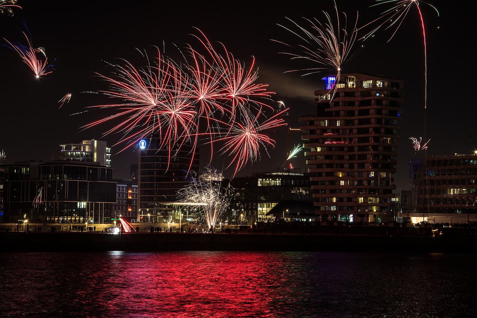 Feuerwerk HafenCity