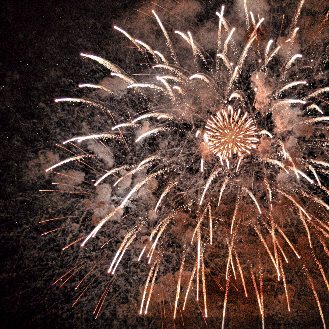 Feuerwerk HDR (Bildausschnitt)