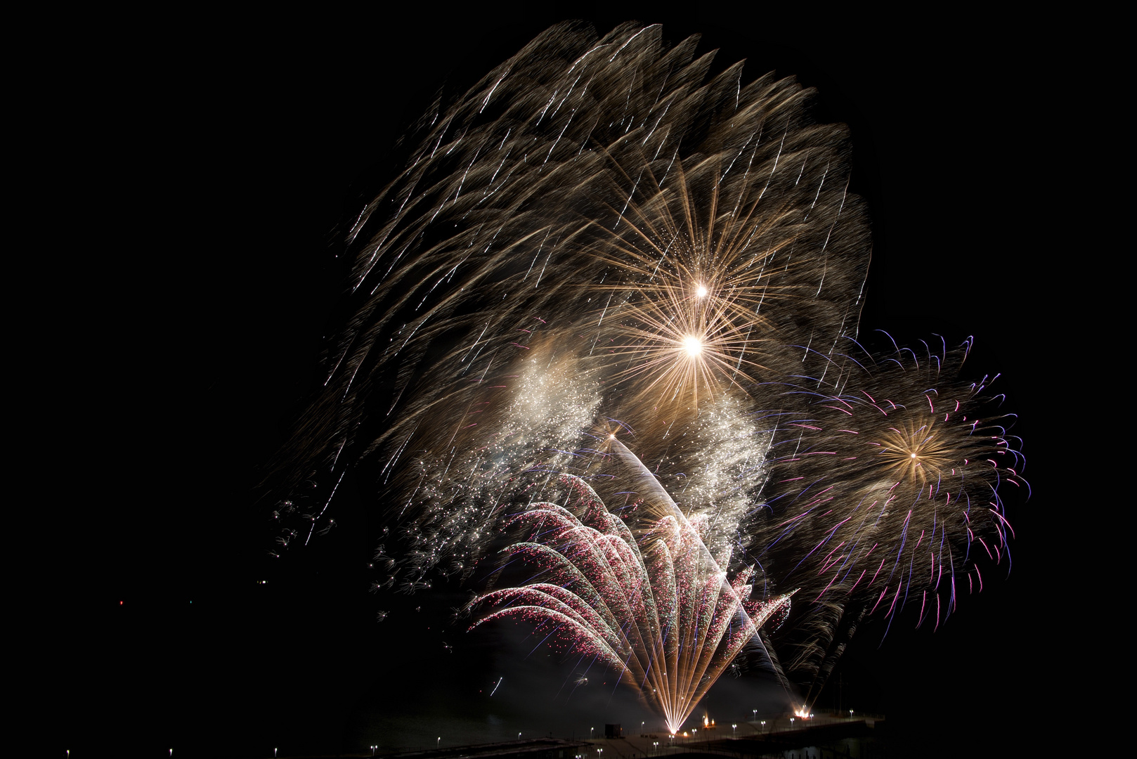 Feuerwerk Helgoland