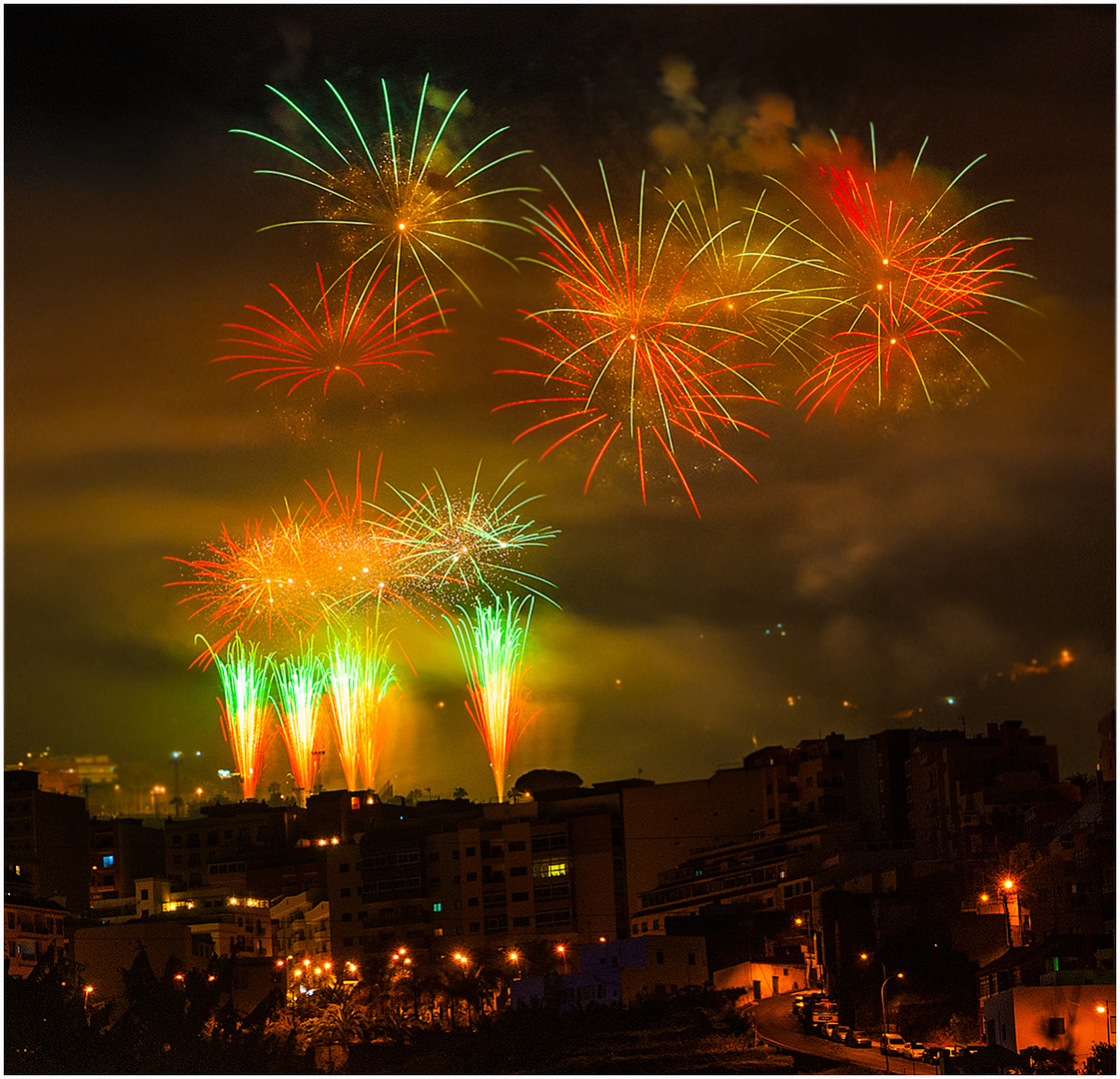 Feuerwerk II in Los Realejos