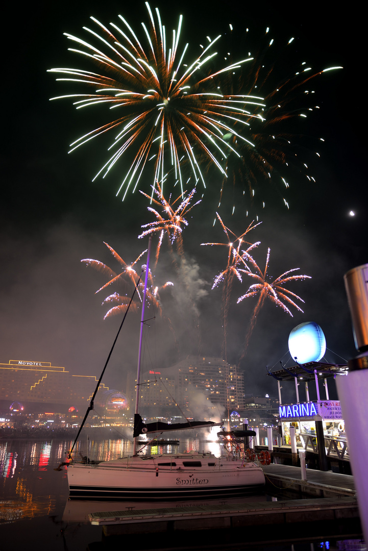 Feuerwerk im Darling Harbour 