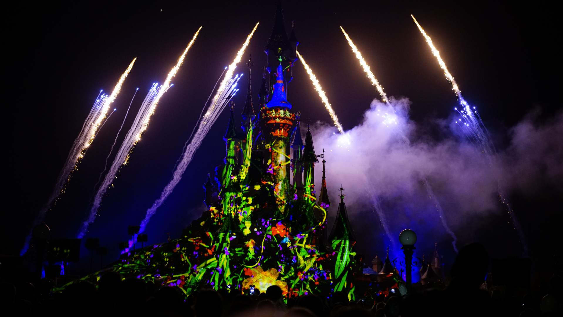 Feuerwerk im Disneyland Paris