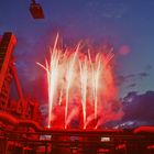 Feuerwerk im Emscher Landschaftspark Duisburg