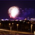 Feuerwerk im Hafen