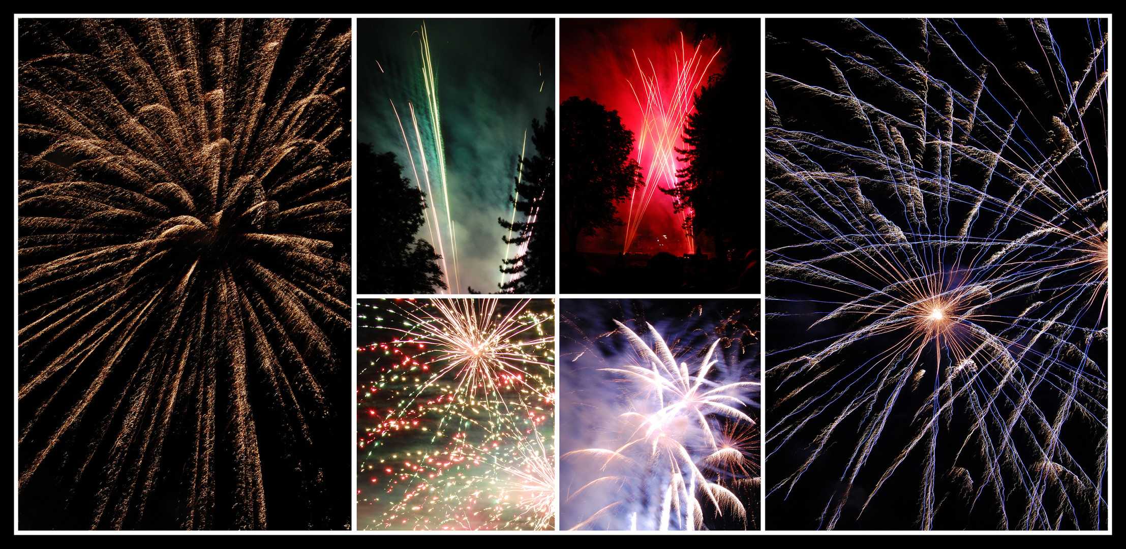 Feuerwerk im Hallohpark