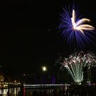 Feuerwerk im Innenhafen Duisburg