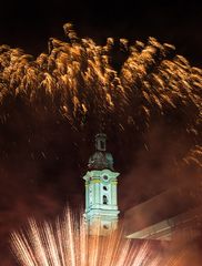 Feuerwerk im Kloster Fürstenfeld