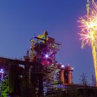 Feuerwerk im Landschaftspark Duisburg II